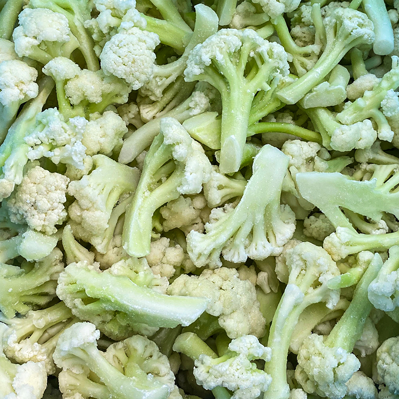 Iqf maluwag na cauliflower